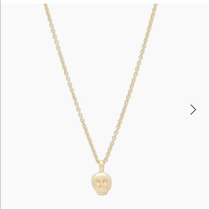 Gorjana skull necklace